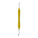 ESPÁTULA PARA COMPOSITE DE MANGO SILICONADO AMARILLO