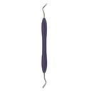 ESPÁTULA PARA COMPOSITE DE MANGO SILICONADO VIOLETA
