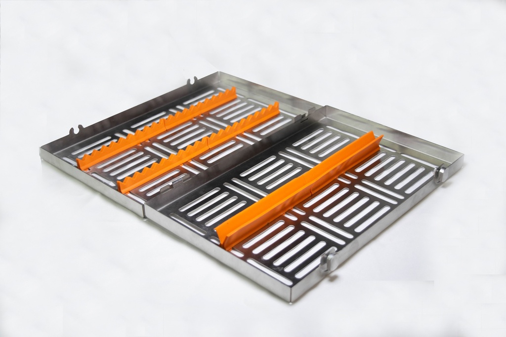 CASETE METALICO PORTAINSTRUMENTOS 20PCS.