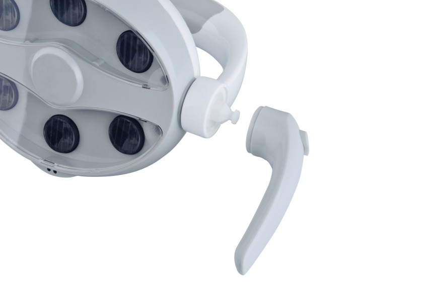 LÁMPARA LED OPERATORIA CON ESPEJO PARA SILLÓN DENTAL