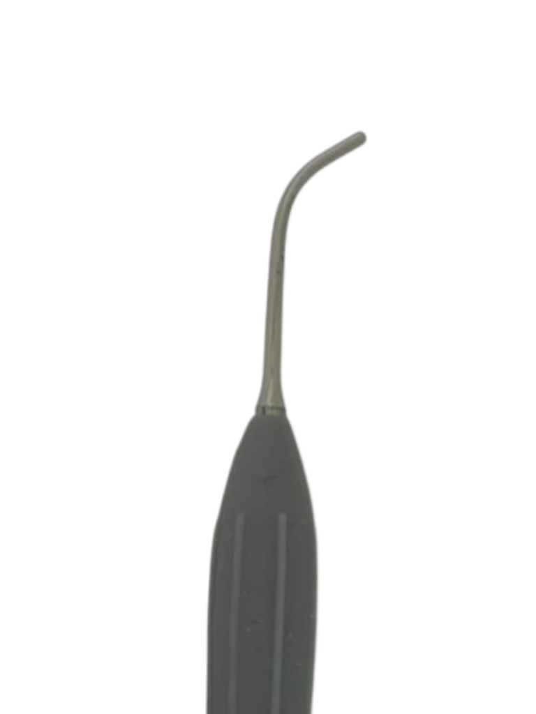 ESPÁTULA PARA COMPOSITE DE MANGO SILICONADO GRIS