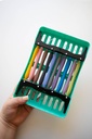 KIT DE 10 ESPATULAS PARA COMPOSITE CON CASETTE PLASTICO DE REGALO