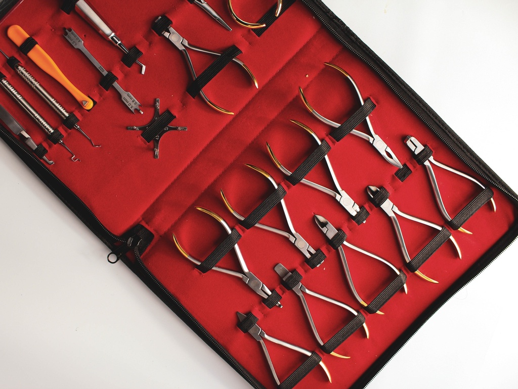 KIT DE INSTRUMENTAL DE ORTODONCIA COMPLETO