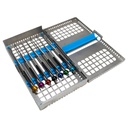 KIT DE 7 PERIOTOMOS CON CASETTE METALICO