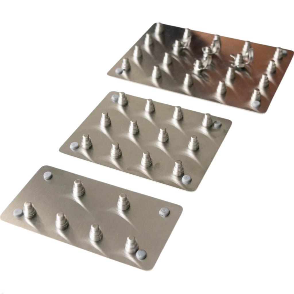 SOPORTE METALICO PARA 12 CLAMPS