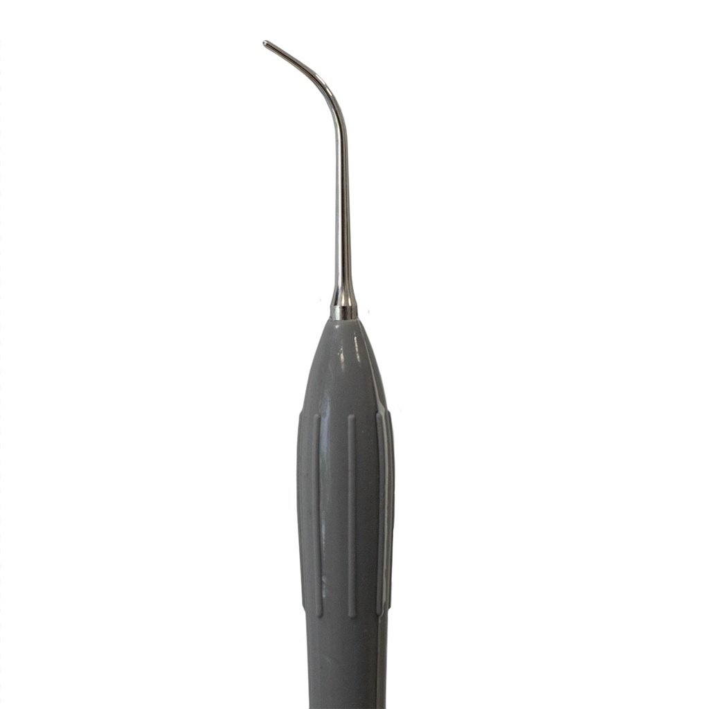 ESPÁTULA PARA COMPOSITE DE MANGO SILICONADO GRIS