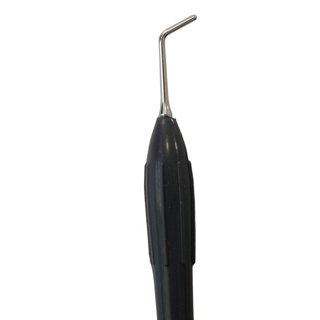 ESPÁTULA PARA COMPOSITE DE MANGO SILICONADO NEGRO