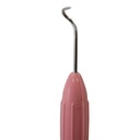 ESPÁTULA PARA COMPOSITE DE MANGO SILICONADO ROSA