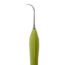 ESPÁTULA PARA COMPOSITE DE MANGO SILICONADO VERDE