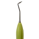 ESPÁTULA PARA COMPOSITE DE MANGO SILICONADO VERDE