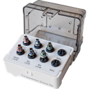 KIT DE 6 PUNTAS DE TORQUIMETRO HEXAGONALES Y CUADRADOS