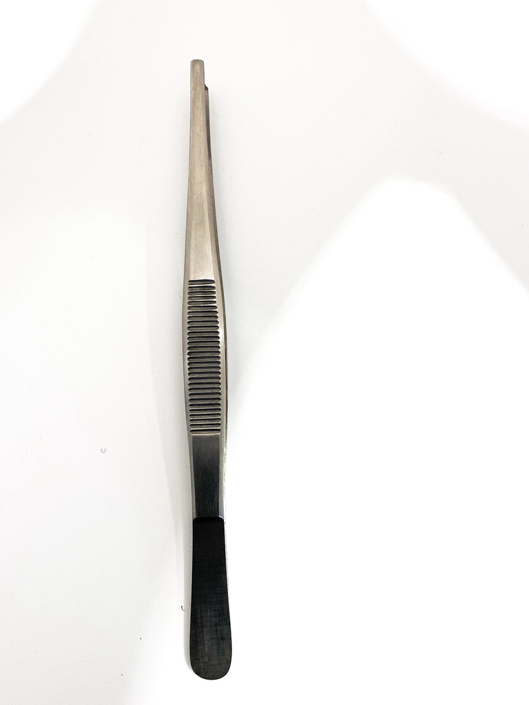 PINZA MICROQUIRURGICA DE MANO IZQUIERDA CON DIENTE GRIS