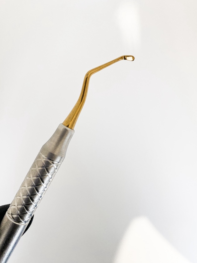 CURETA PARA ELEVACION DE PISO DE SENO BI ANGULAR