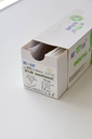 Pack de SUTURA DE NYLON 4/0.75cm LONGITUD- AGUJA 3/8 DE CÍRCULO Y 19mm LARGO x12