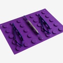 COMPRESA IMANTADA DE SILICONA VIOLETA CHICA (30X20)