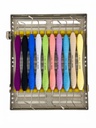 KIT DE 10 ESPATULAS PARA COMPOSITE BADERMASTER CON CASETE METALICO
