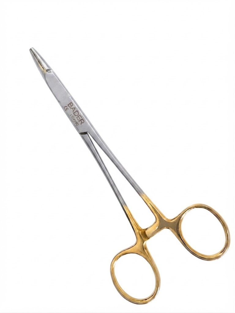 PINZA PORTA AGUJAS OLSEN (pinza + tijera)