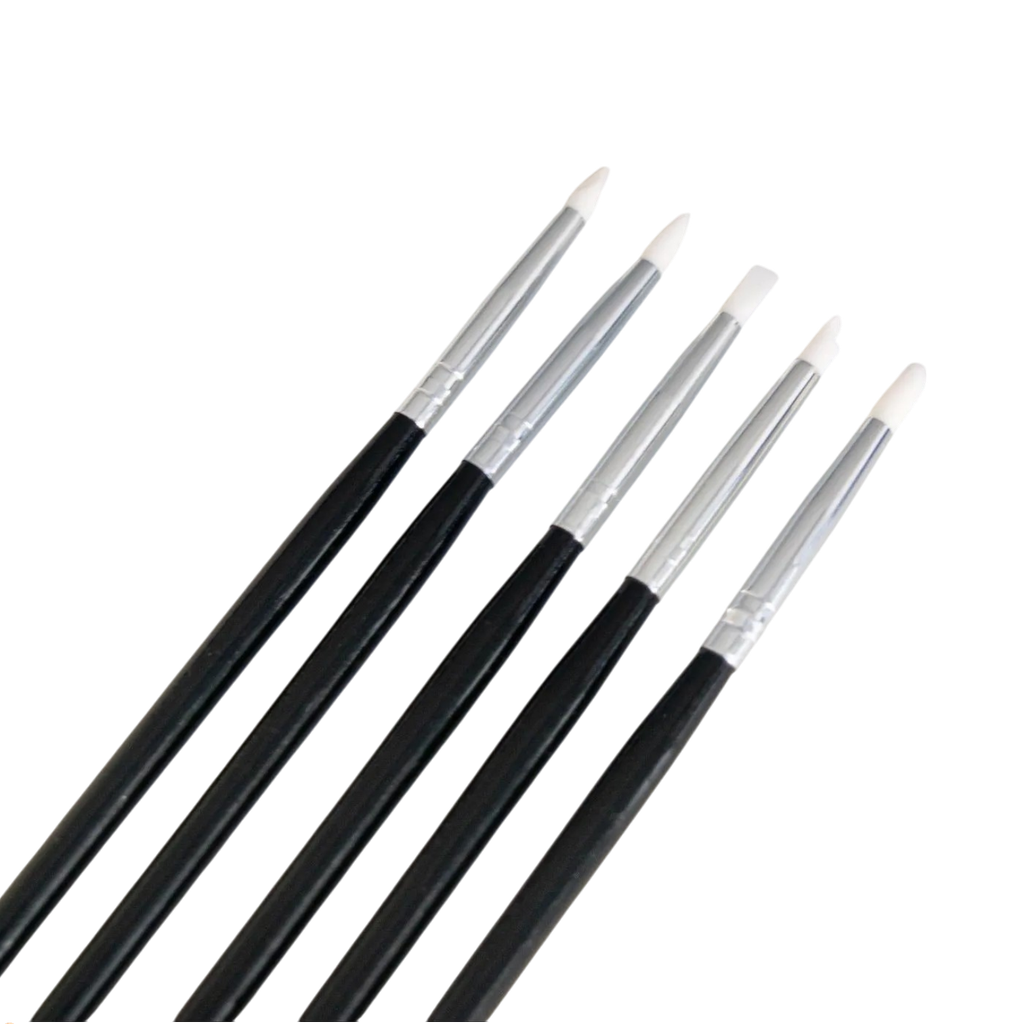 KIT DE 5 PINCELES DE SILICONA