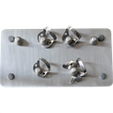 SOPORTE METALICO PARA 6 CLAMPS