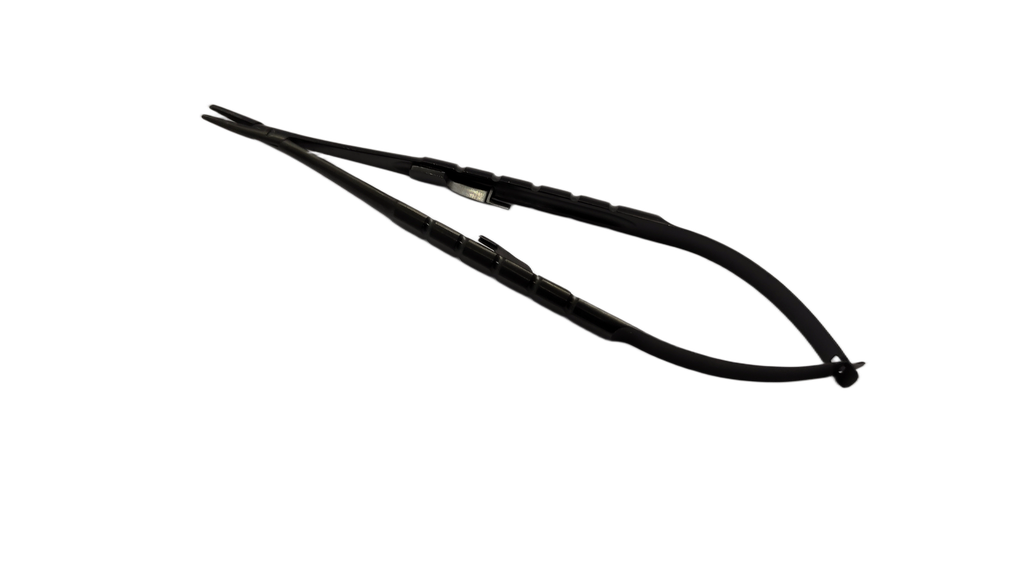 PINZA PORTA AGUJAS CASTROVIEJO NEGRA