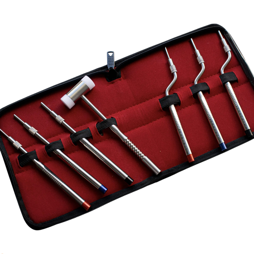 ESTUCHE PARA KIT DE OSTEOTOMOS CON MARTILLO