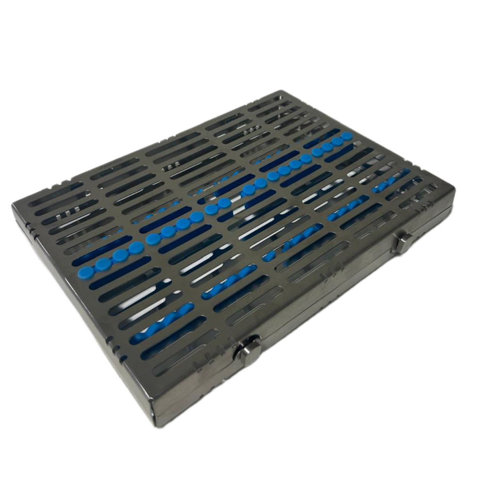 CASETE METALICO PORTAINSTRUMENTOS 20PCS.