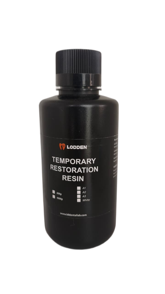 RESINA LÍQUIDA PARA IMPRESORA 3D PARA PROVISORIOS A2 0,5KG 