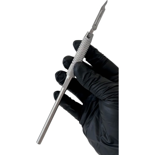 [17/4014-7] MANGO DE BISTURI MULTIANGULABLE AZUL