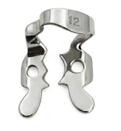 [17/4069-23] CLAMP 12 AISLAMIENTO DENTAL ACERO INOXIDABLE