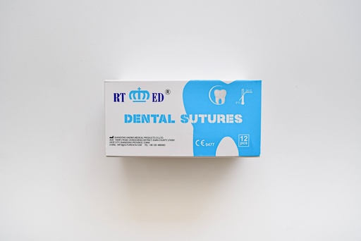 [SUT0003x120] Kit de SUTURA DE SEDA 5/0.75cm LONGITUD- AGUJA 3/8 DE CÍRCULO Y 16mm LARGO x 120 uds