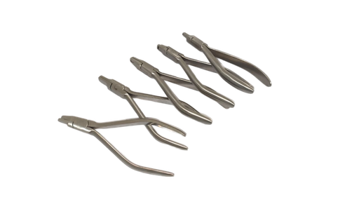 [K0008] KIT DE 5 ALICATES PARA ALINEADORES ORTODONCIA