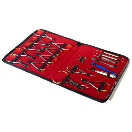 [17/4088] KIT DE INSTRUMENTAL DE ORTODONCIA COMPLETO