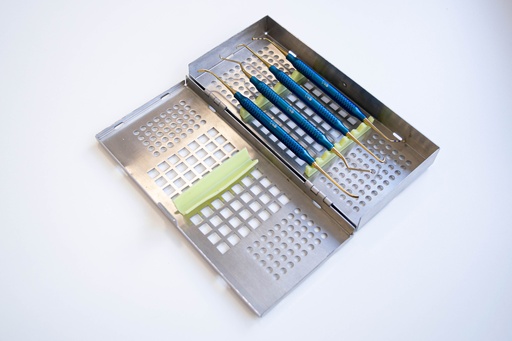 [17/4087] KIT DE 4 CURETAS PARA ELEVACIÓN DE PISO DE SENO