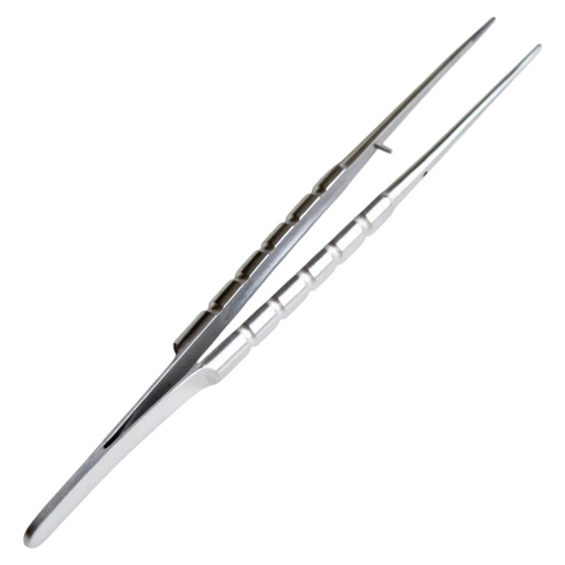 [C0190] PINZA MICROQUIRURGICA DE MANO IZQUIERDA GRIS