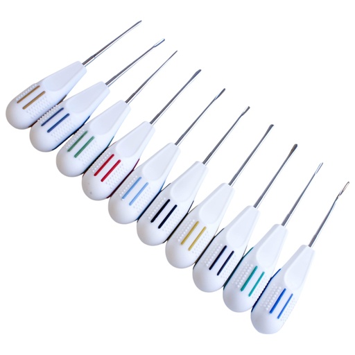 [C0178] KIT DE 10 LUXADORES ATRAUMATICOS PLASTICOS