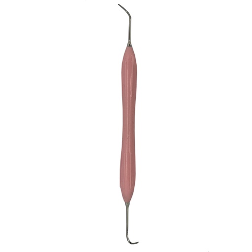 [C0229] ESPÁTULA PARA COMPOSITE DE MANGO SILICONADO ROSA