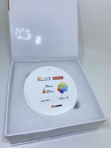 [0909074] BLOQUE DE ZIRCONIO 3DPROMAX 98*16 B1